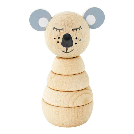 Wooden Stacking Puzzle Koala - Sydney - Little Eli