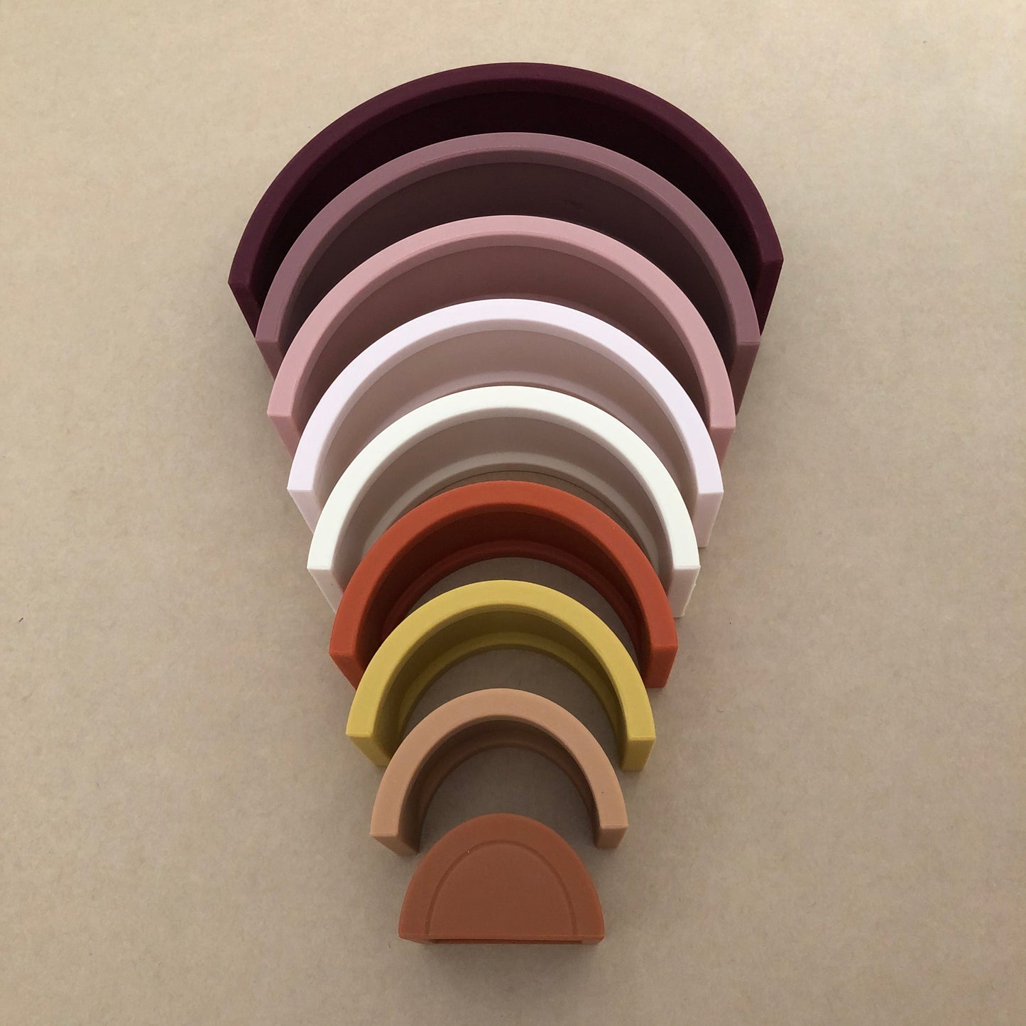 Rainbow stacker toys