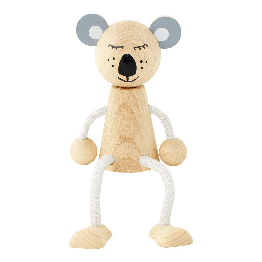 Wooden Sitting Koala - Heath - Little Eli