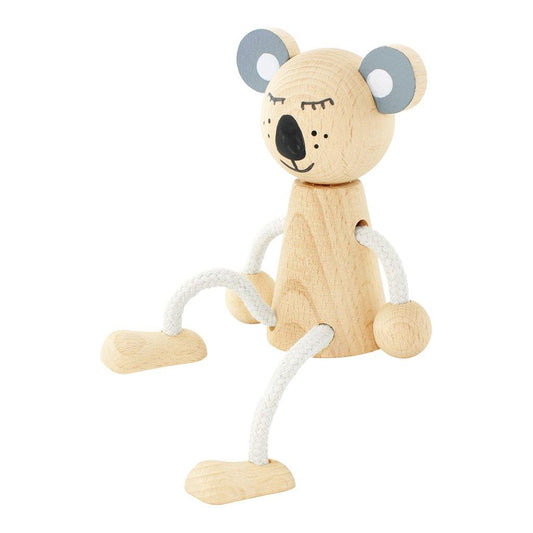 Wooden Sitting Koala - Heath - Little Eli