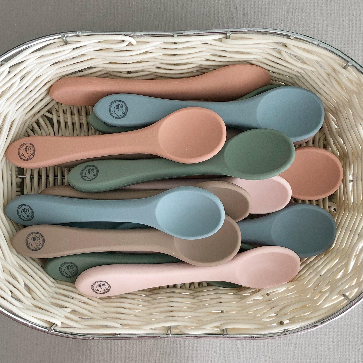 Silicone spoons for baby