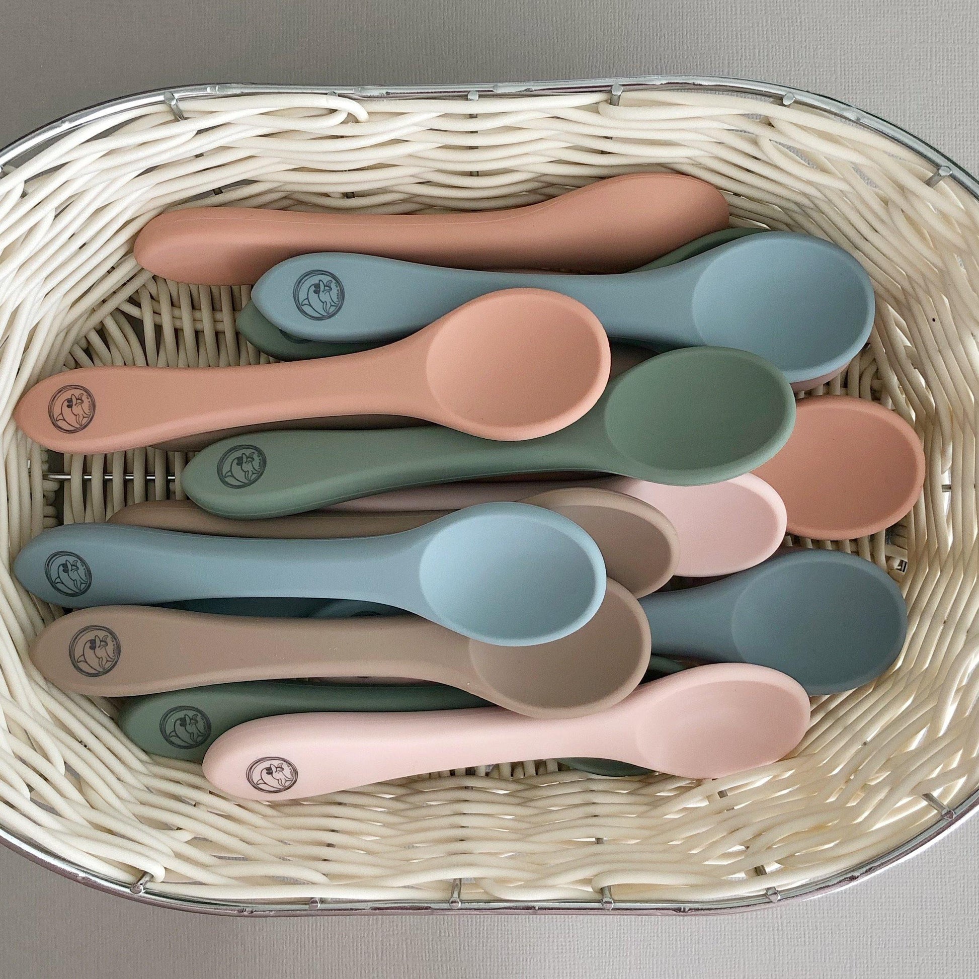 Silicone spoons for baby