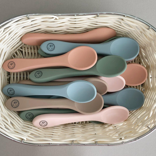 Silicone spoons for baby