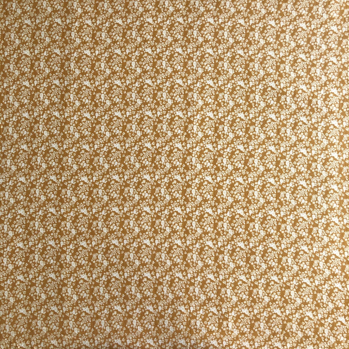 Organic cotton swaddle gender neutral floral