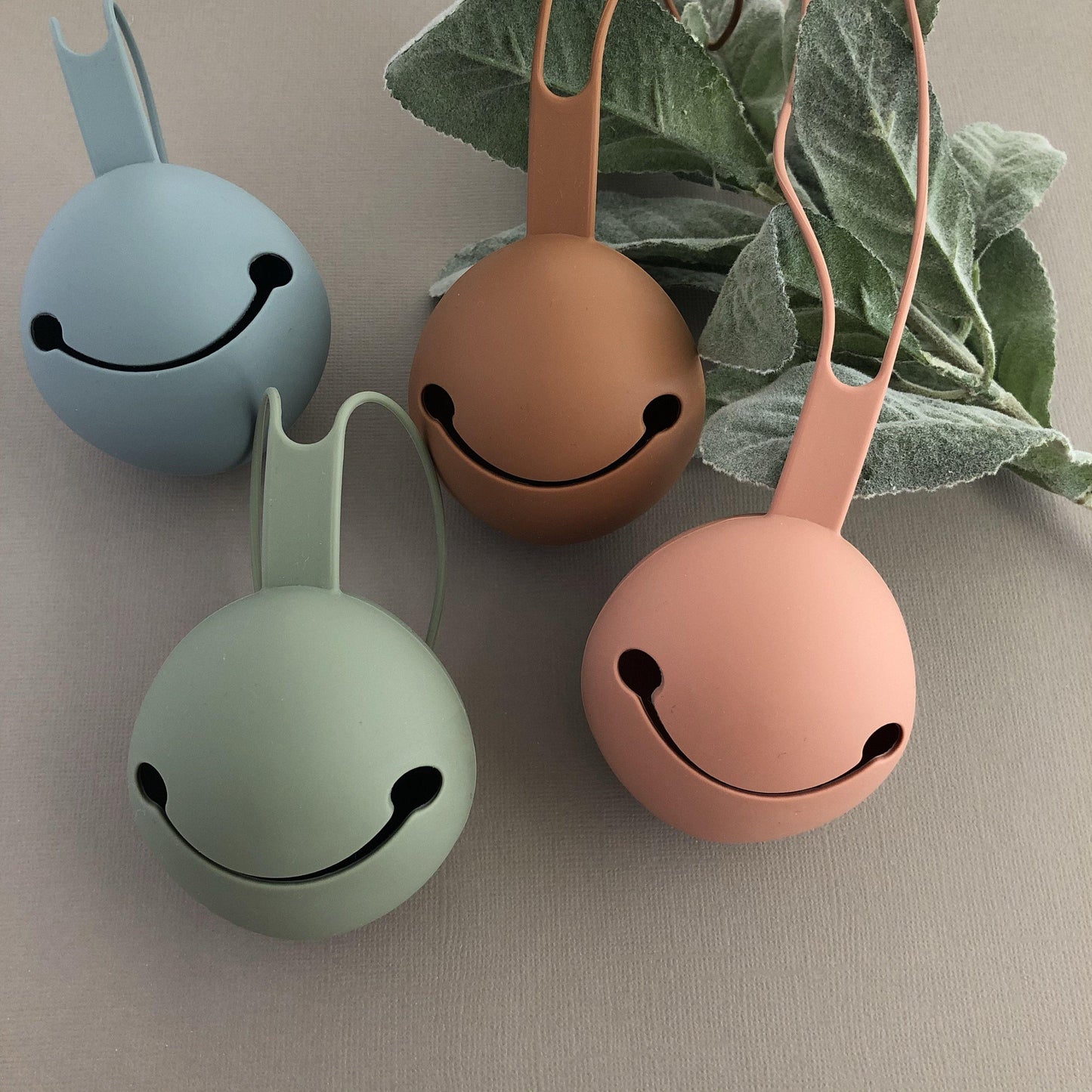 Smiley Pacifier / Dummy Case - Little Eli