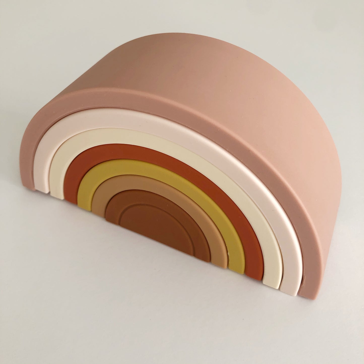 Silicone rainbow toys