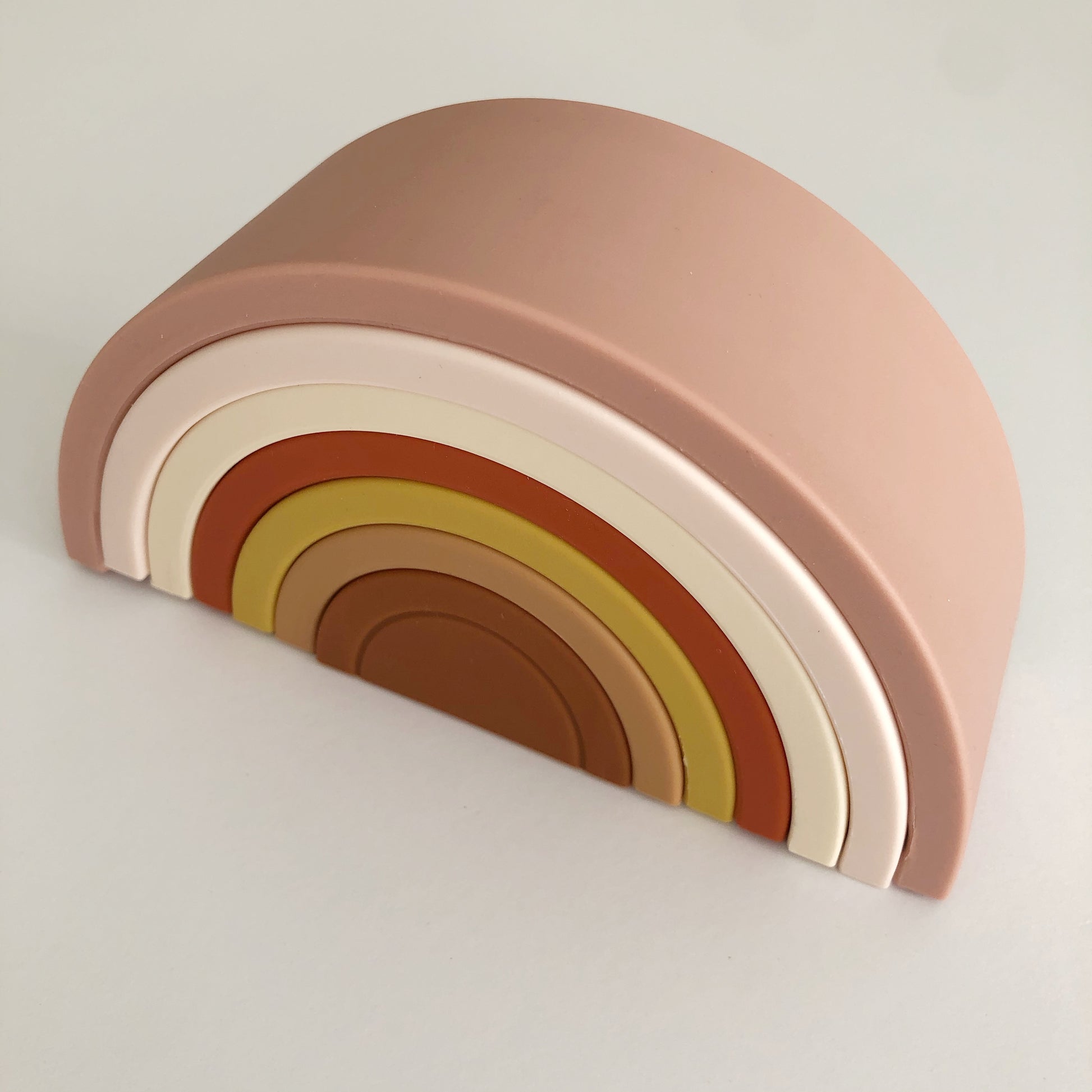 Silicone rainbow toys