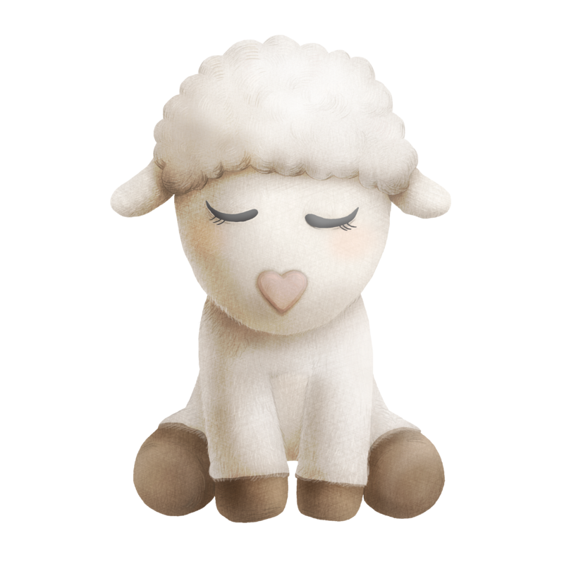 WRISTEEZ™ Organic Baby Teething Wristlet Rattle - Milly the Lamb