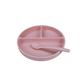 Silicone Suction Plate + Bendable Spoon + Storage Bag