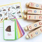 Spin-and-Read Blocks & Flashcards Travel Set - Little Eli