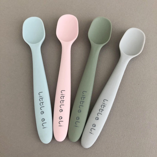 Silicone spoons for baby