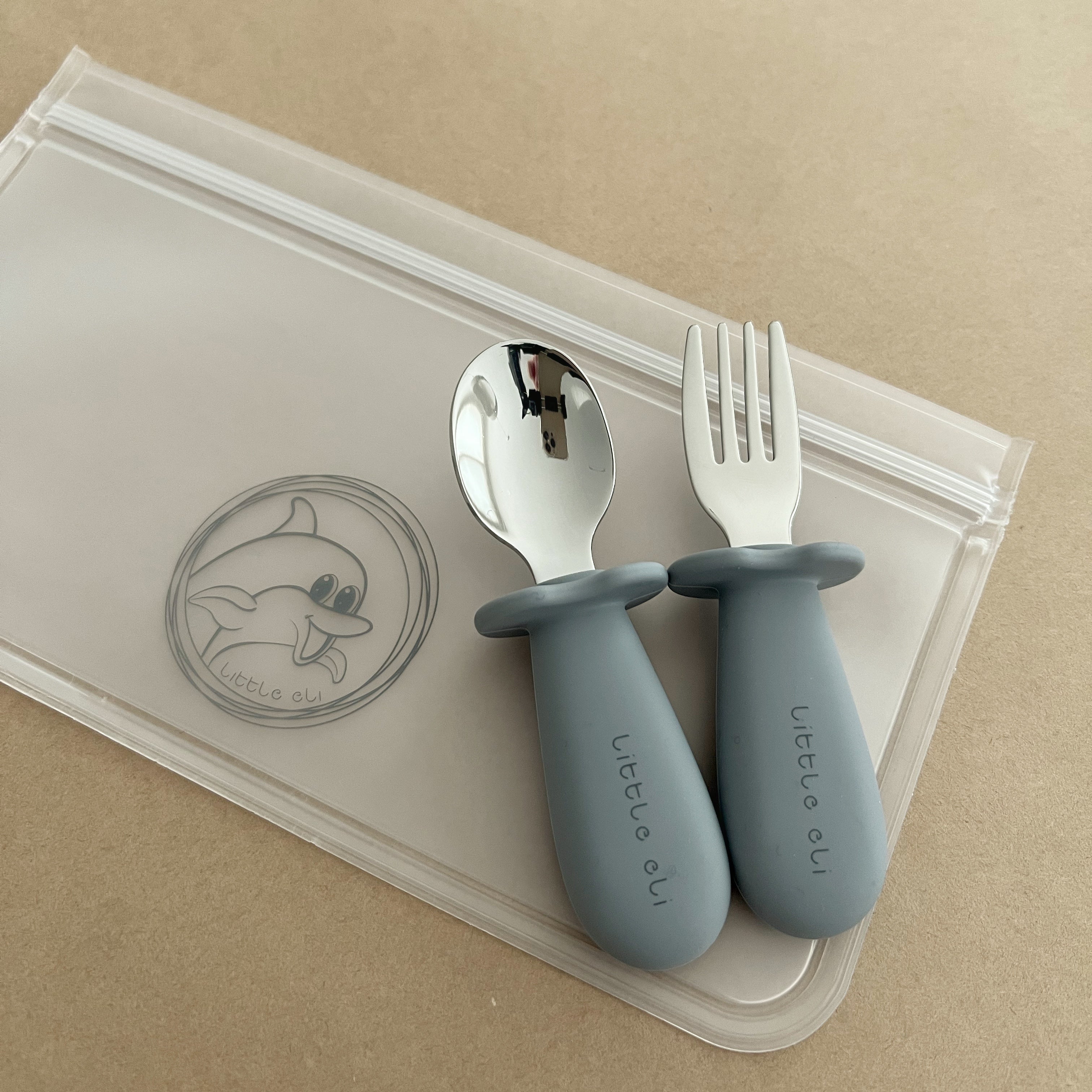 Baby cutlery clearance set silver